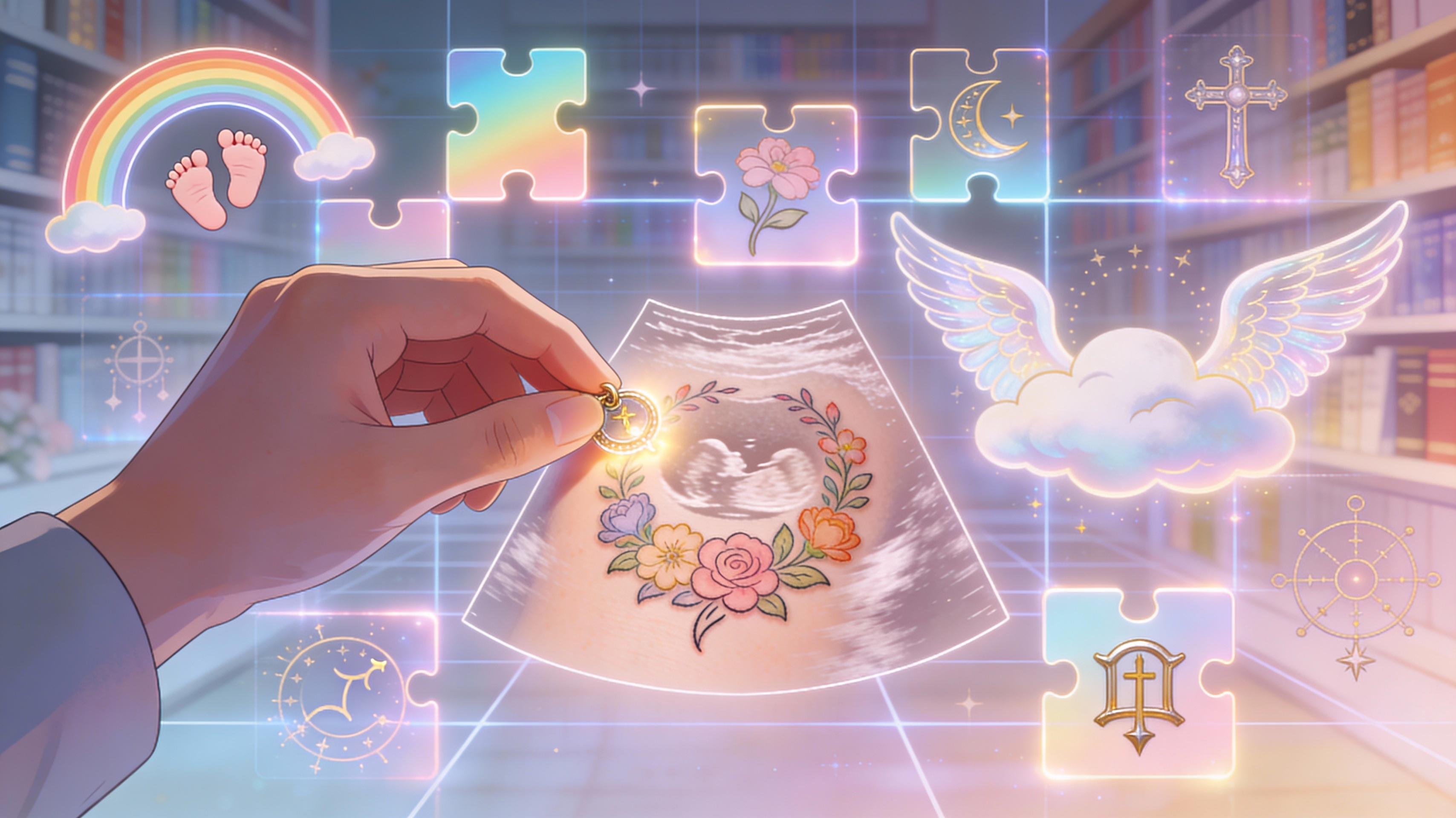 Symbol Library with 200+ Memorial Elements - Feature illustration