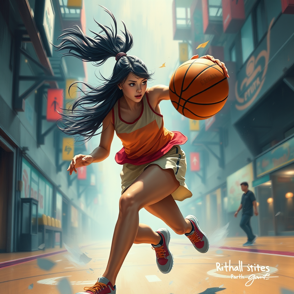 AI generated image on BasedLabs