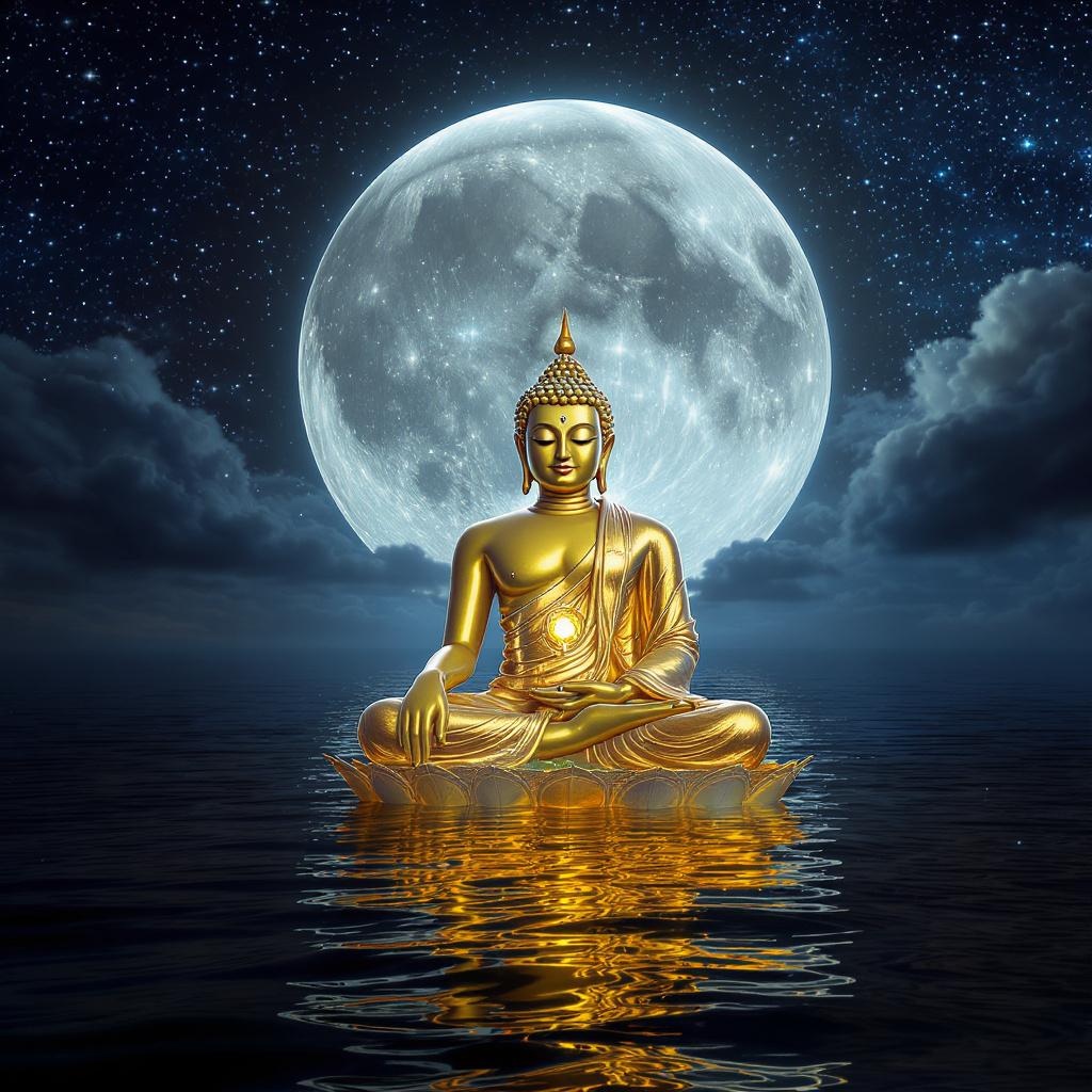 Majestic Golden Depiction Artwork