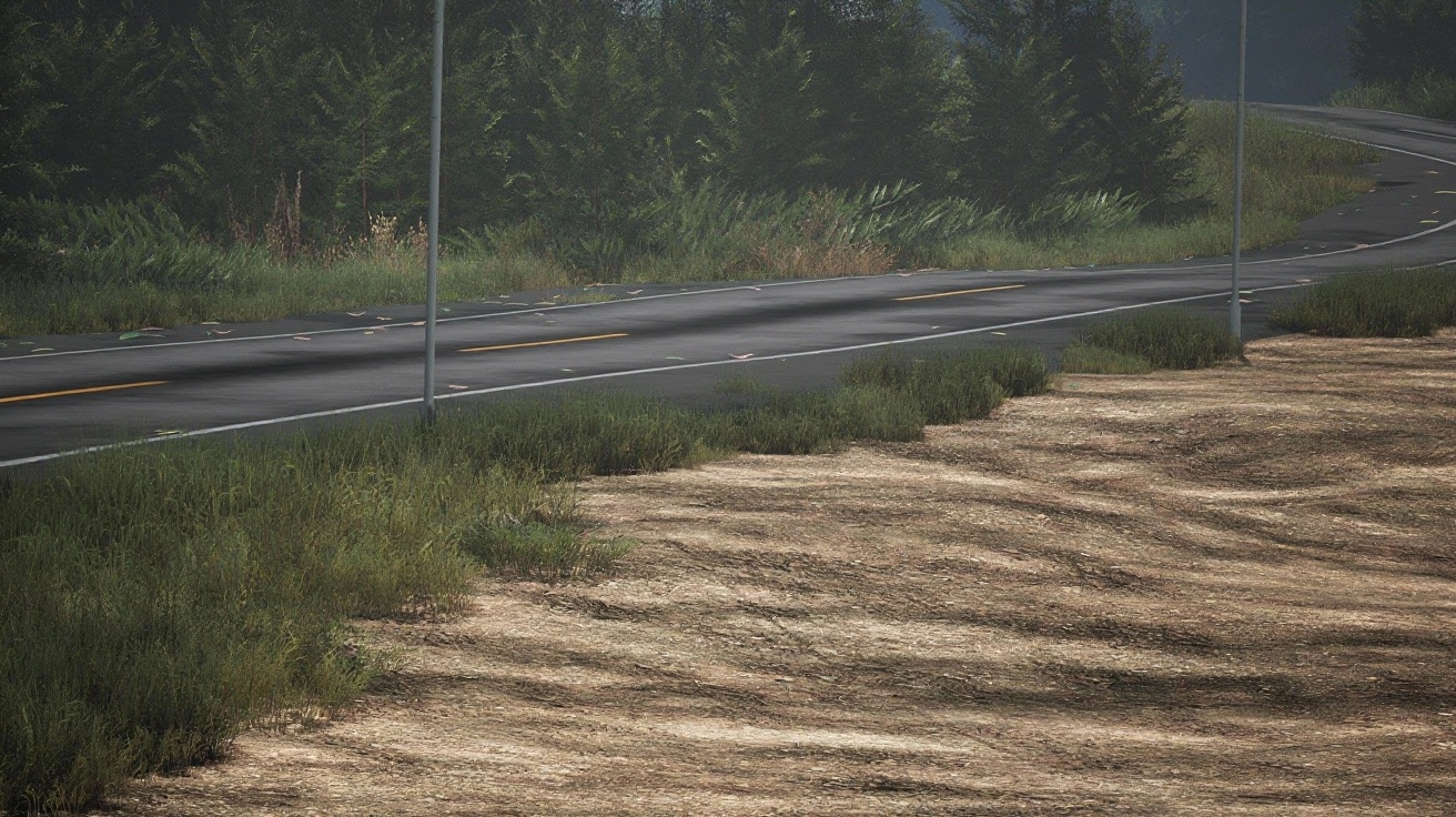 make the road look more hyper realistic