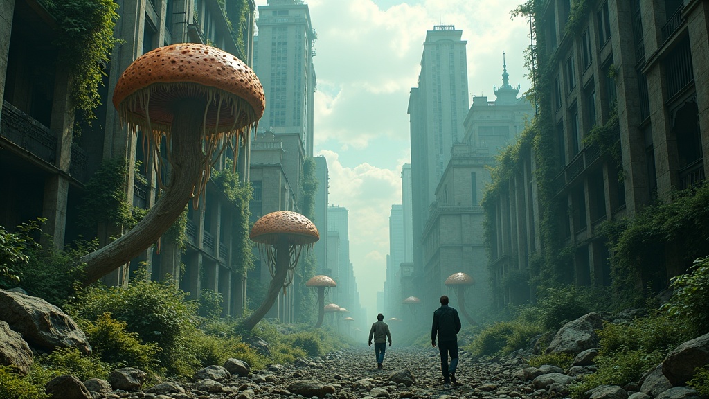 Metropolis Lies Mycoria, Art