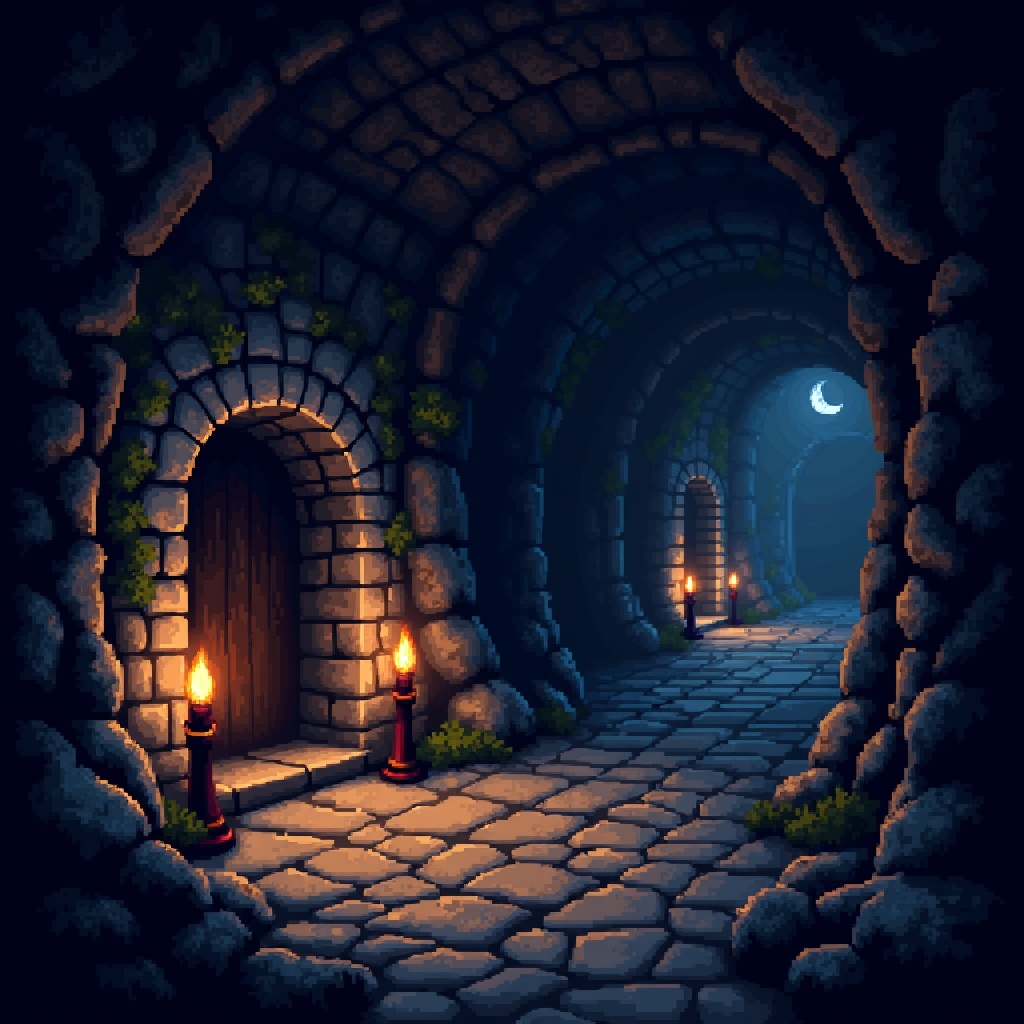 Detailed Pixel Art Art