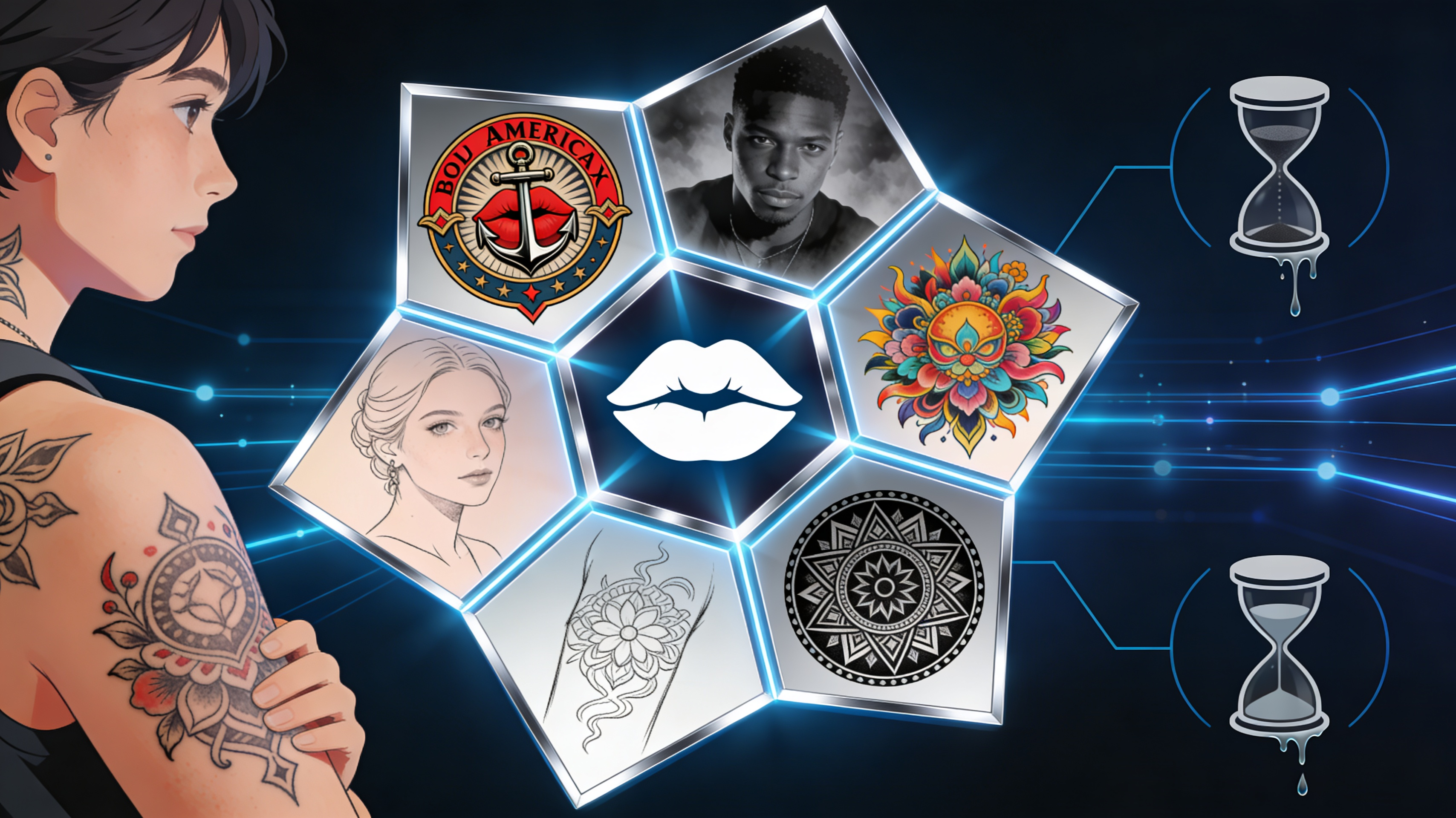 Multi-Style Tattoo Adaptations - Feature illustration