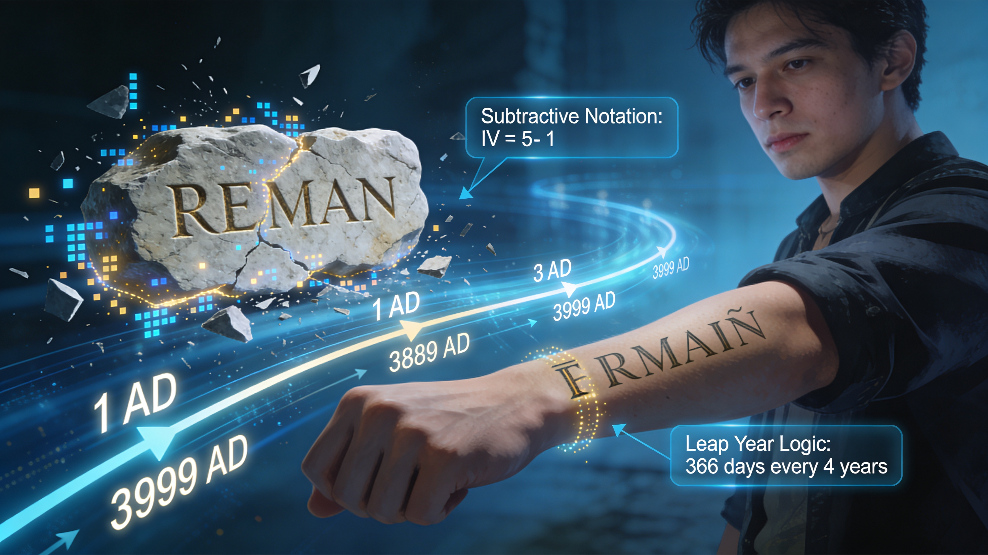 Historically Accurate Roman Numeral Conversion - Feature illustration