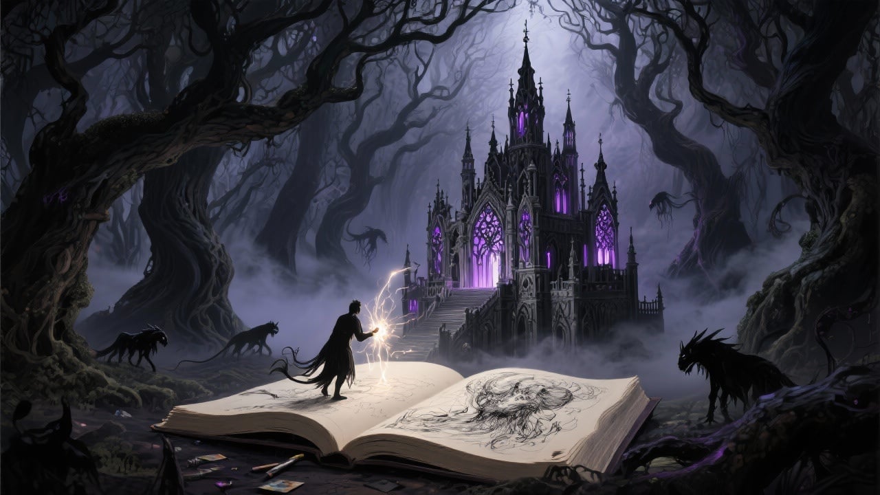 Unleash Your Dark Imagination - Feature illustration