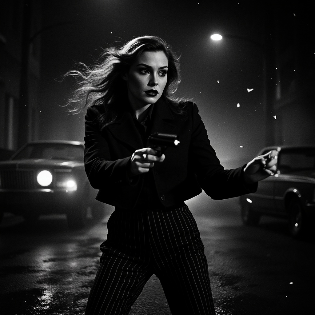 Black Film Stock Art