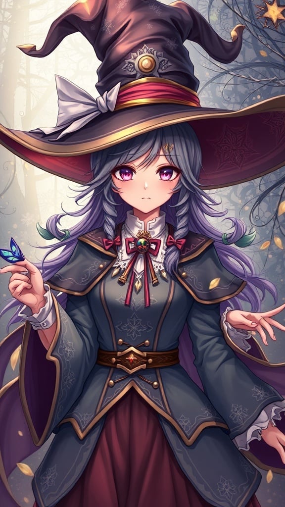 Adventurous Witch Girl Art