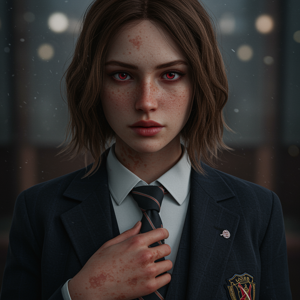 Elegant Young Woman Artwork