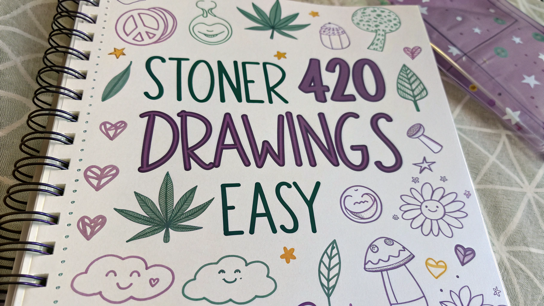 Stoner 420 Drawings Easy - AI Tool Hero Image