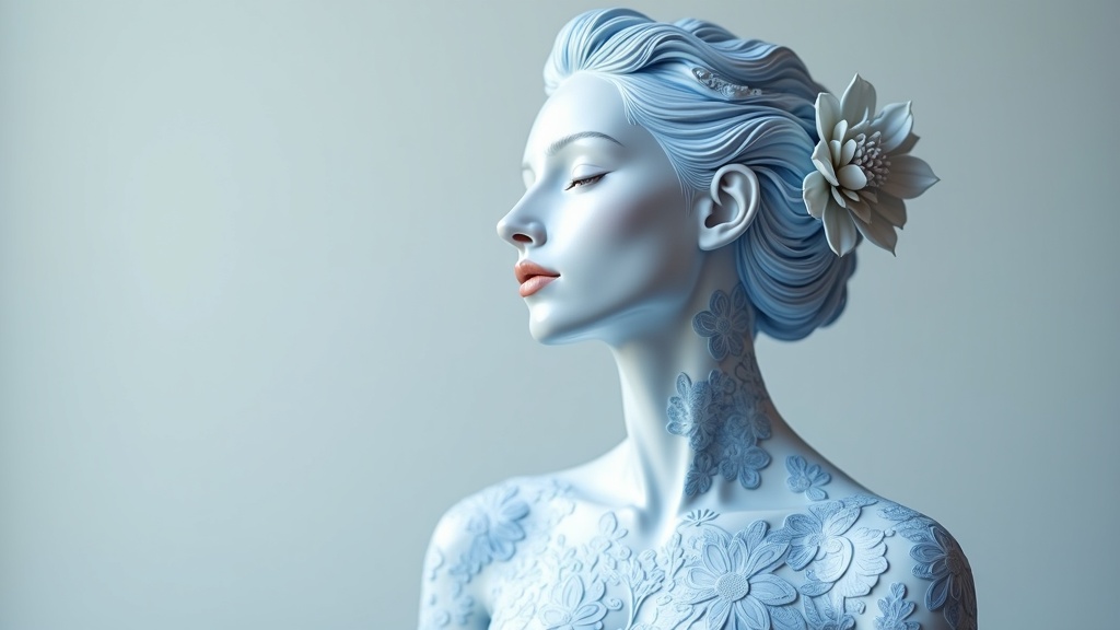 Woman, Crafted Symmetry, Art