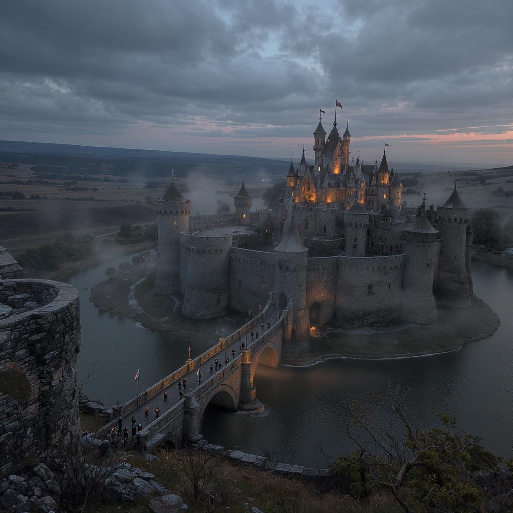 Generated Landscape, Medieval