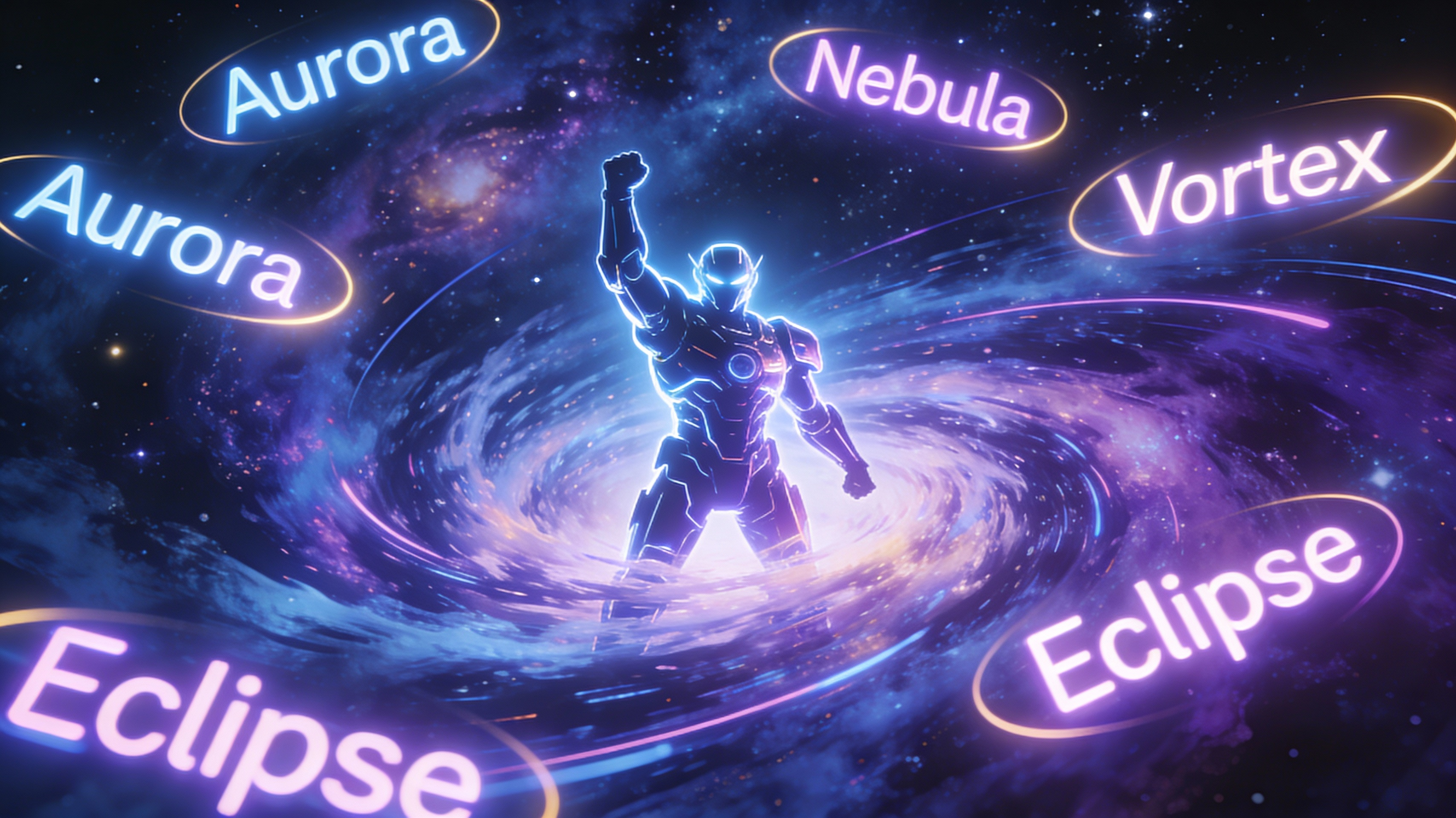 Unlimited Name Possibilities - Feature illustration