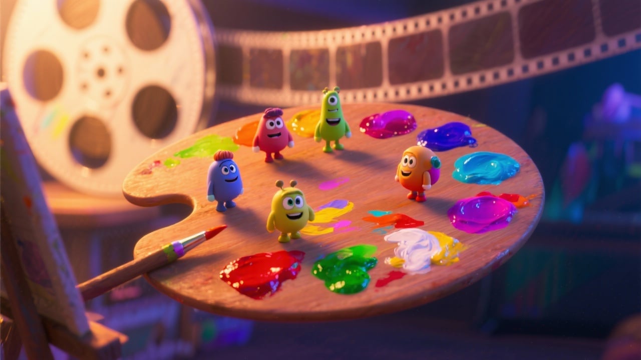 Achieve Authentic Pixar Visuals - Feature illustration