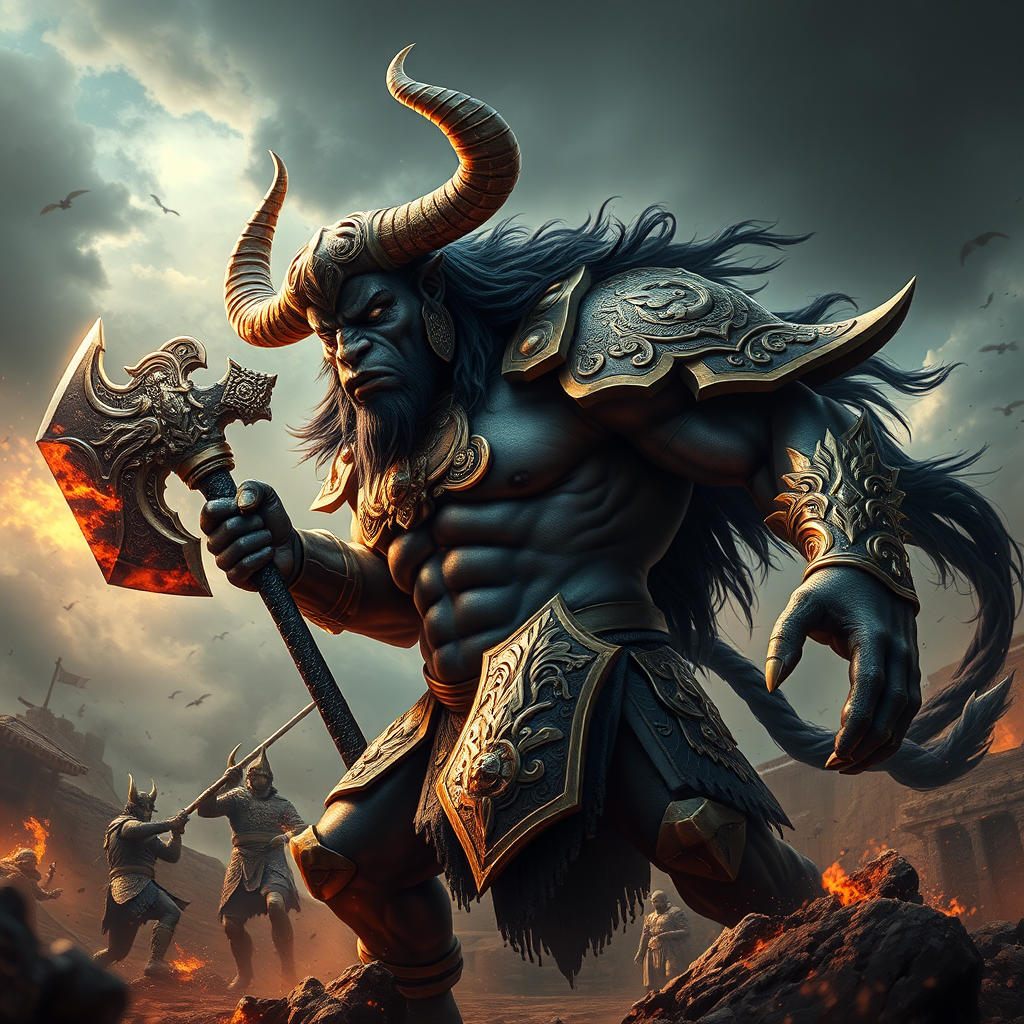 AI Battle, Minotaur Design