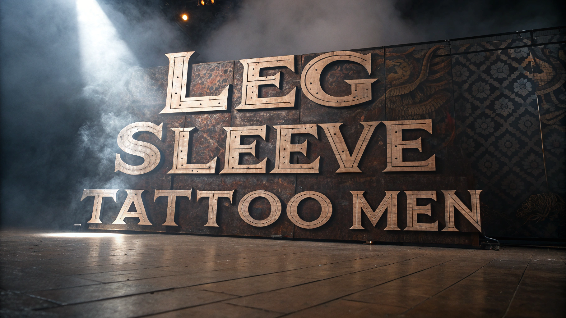 Leg Sleeve Tattoo Men - AI Tool Hero Image
