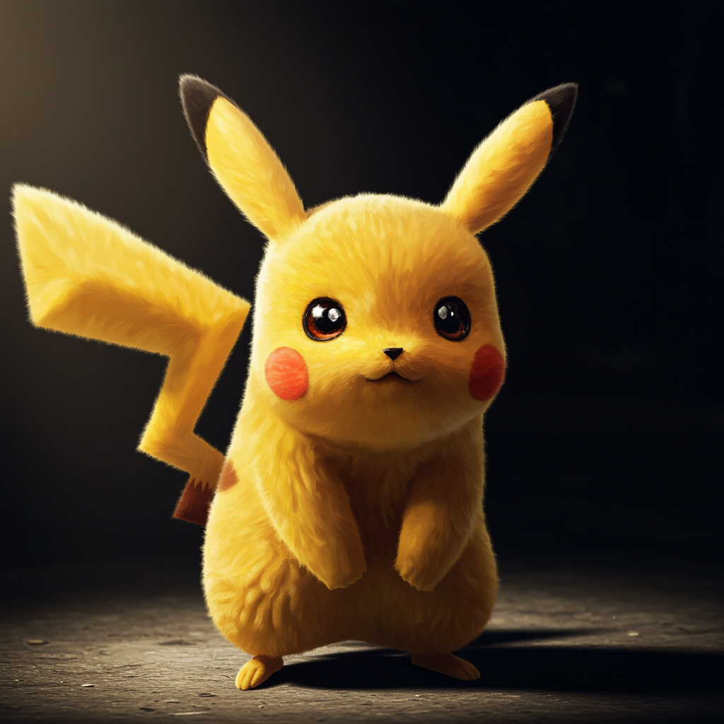 Generated Pikachu Wallpaper,