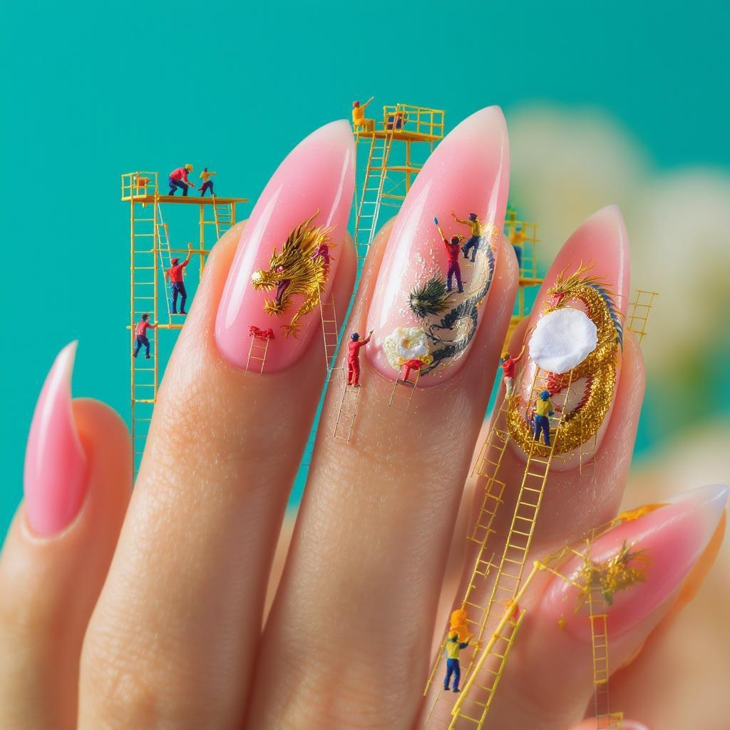 Close-up Woman's Hands, Art