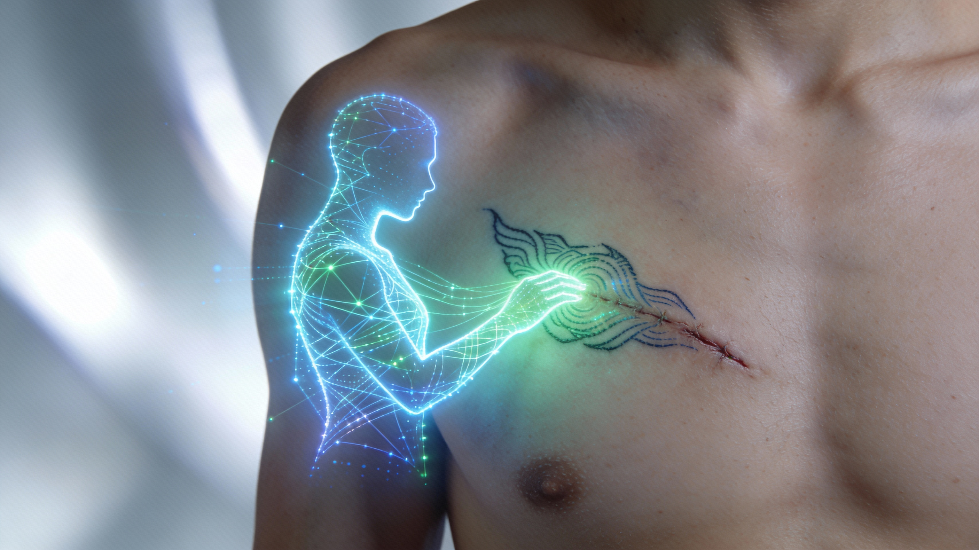 AI-Powered Scar Adaptation - Feature illustration