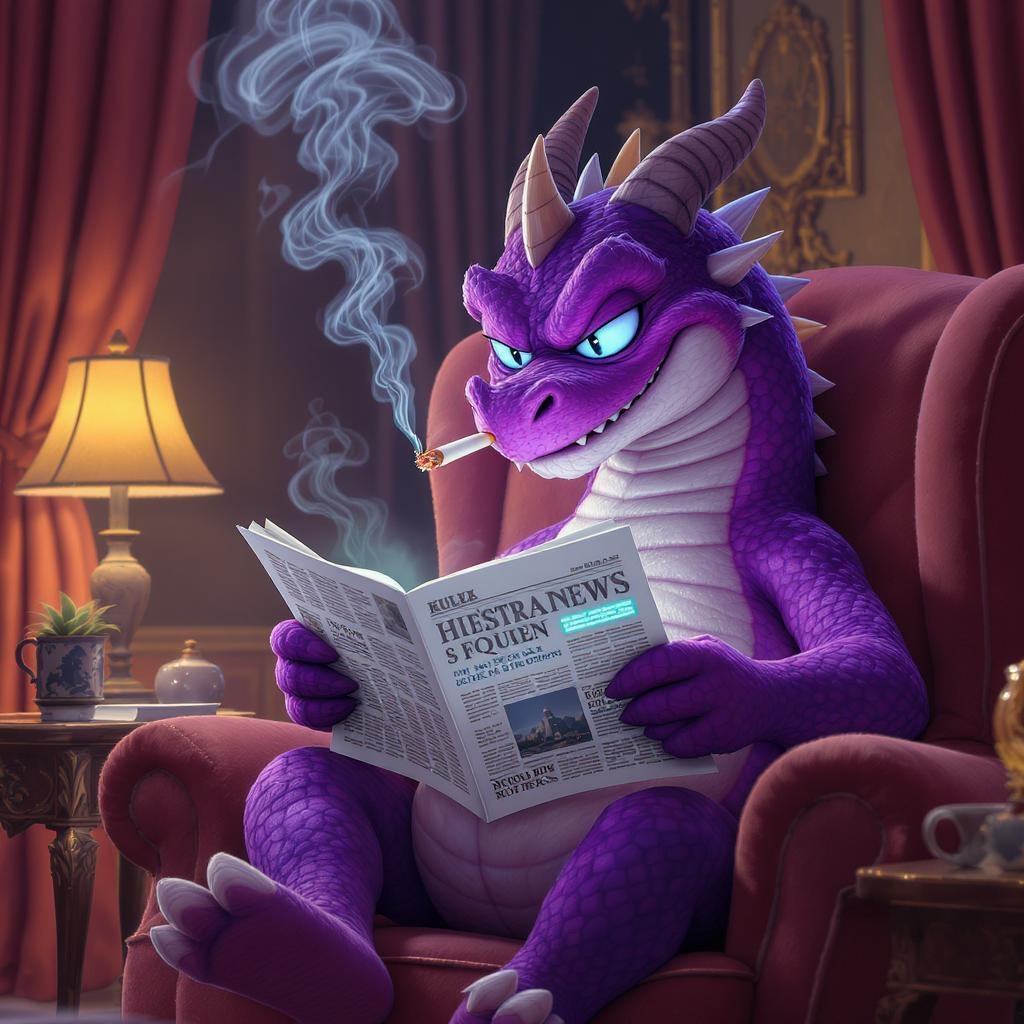 Purple Dragon