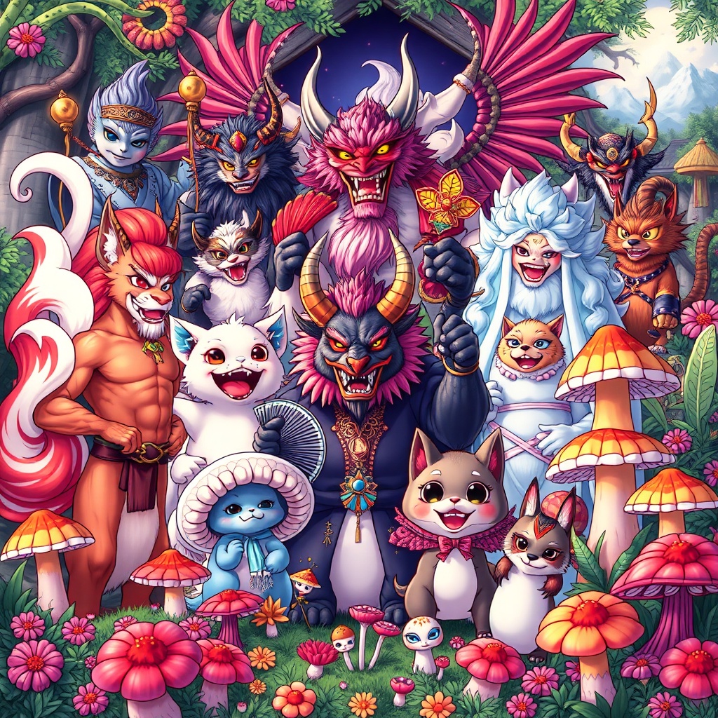 AI Manga-style Illustration Design