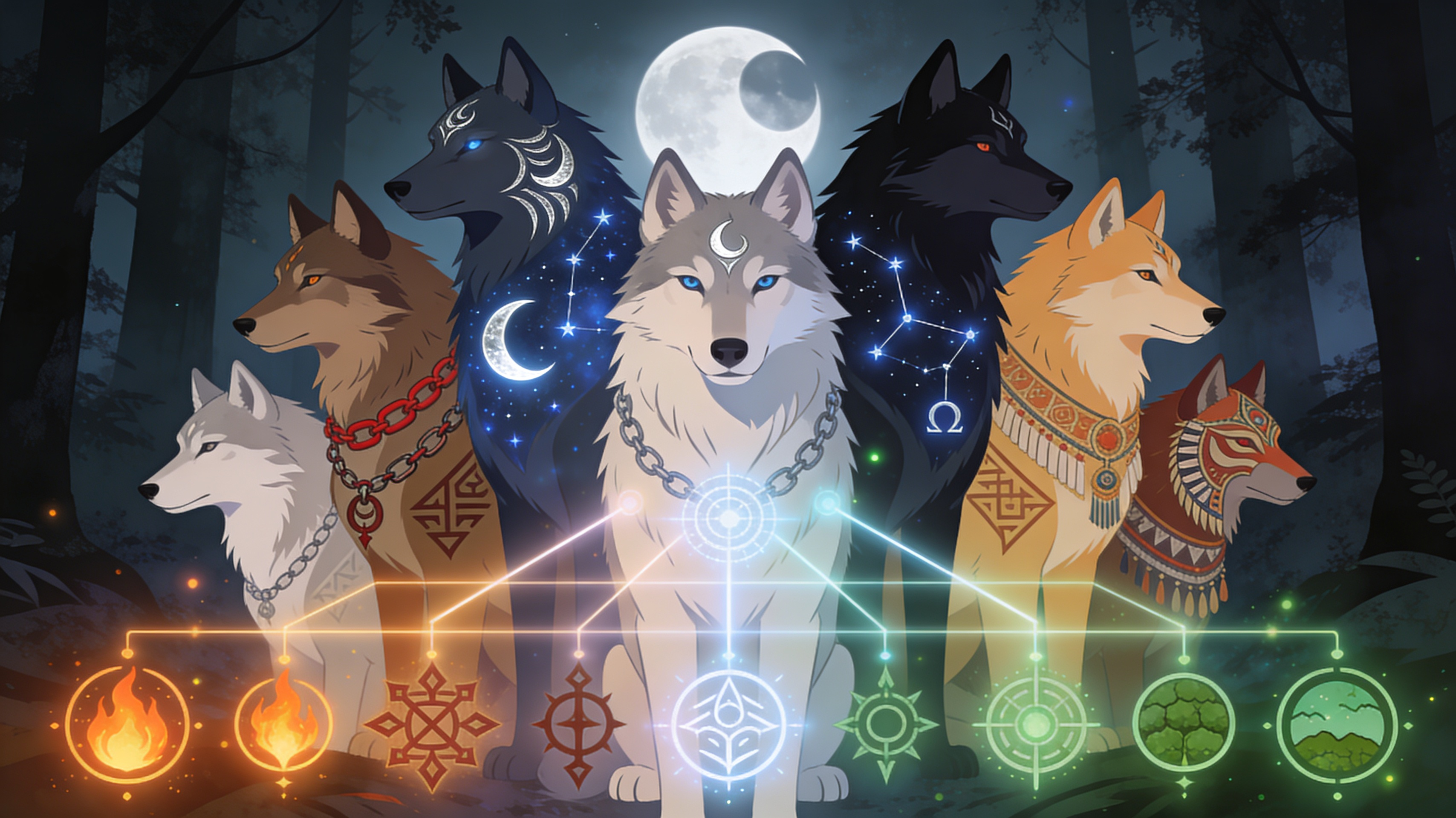 Pack Culture & Mythology Integration - Feature illustration