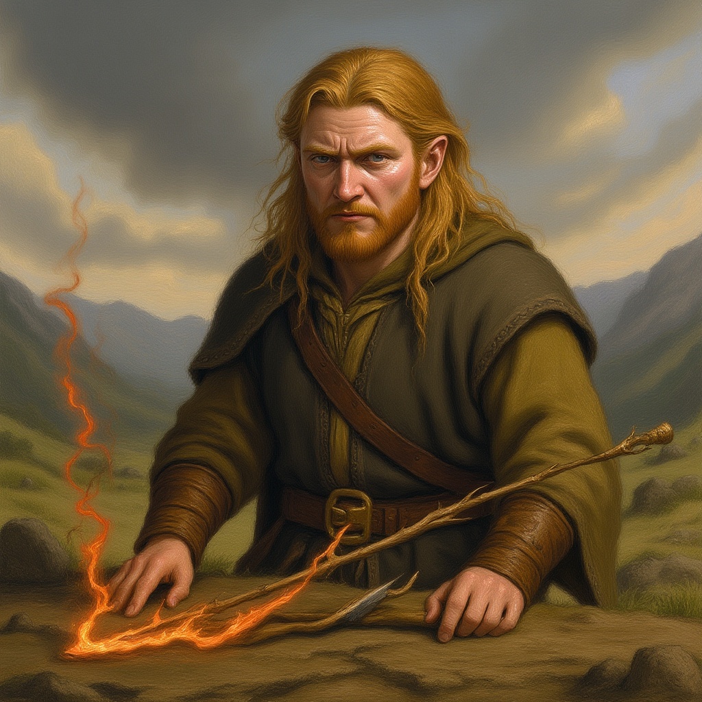 Meriadoc Stood There, Artwork