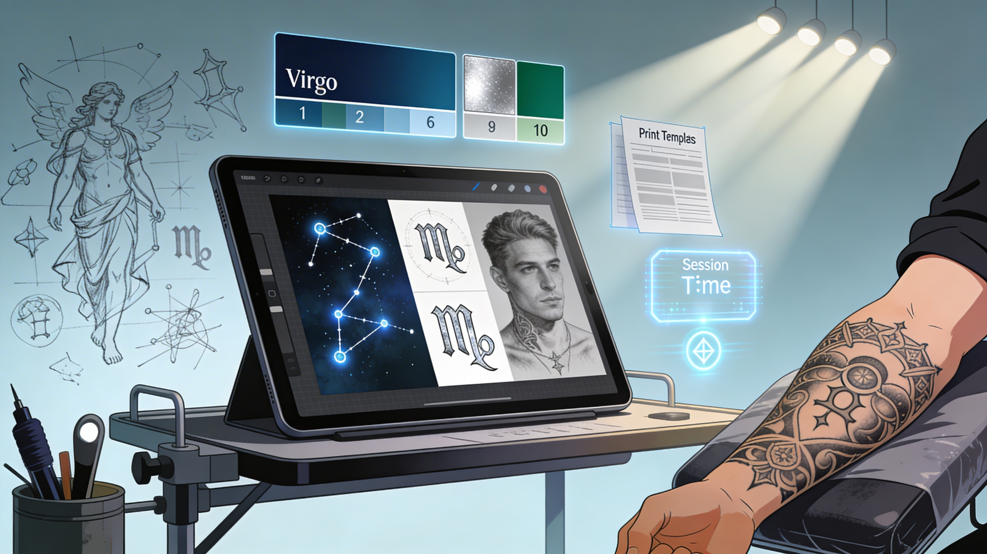 Artist-Ready Export Formats - Feature illustration