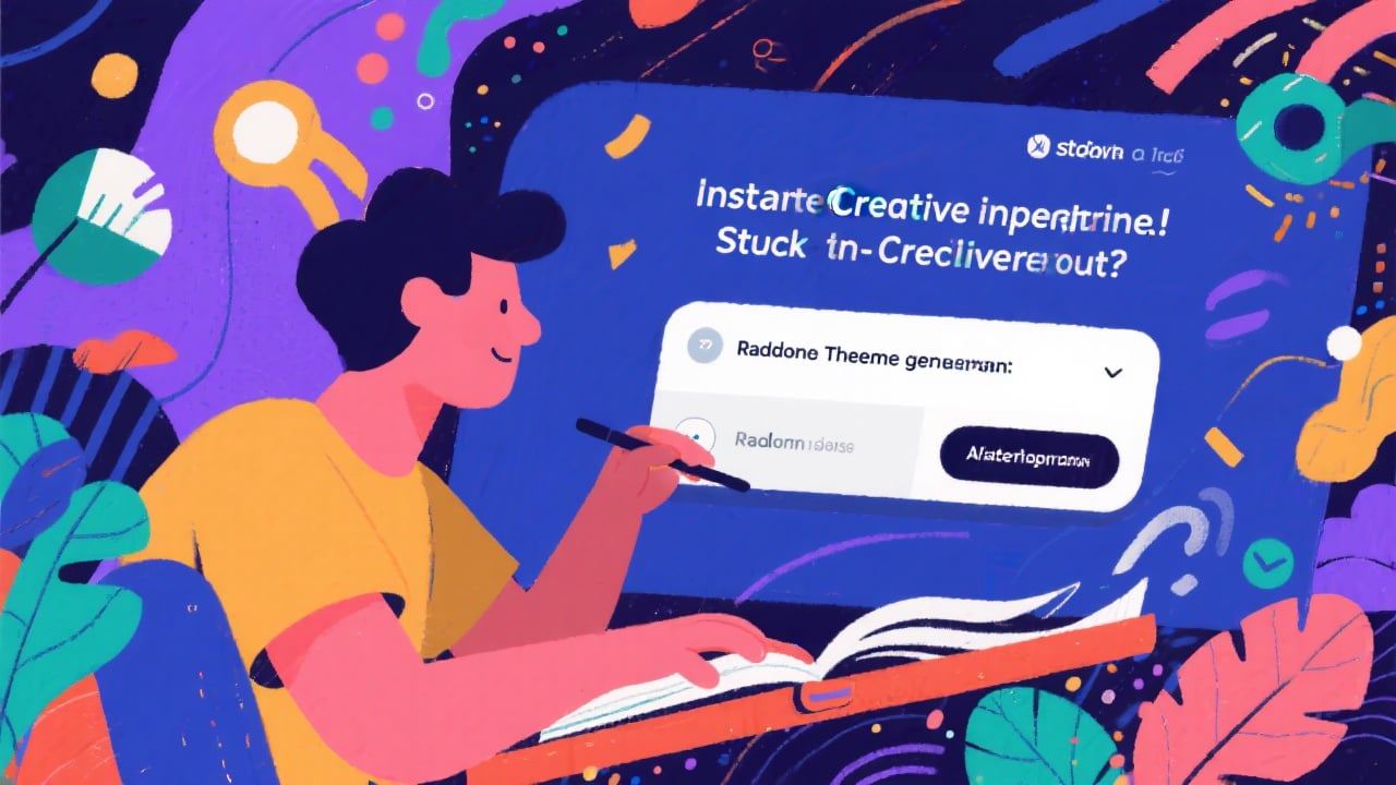 Instant Creative Inspiration - Feature illustration