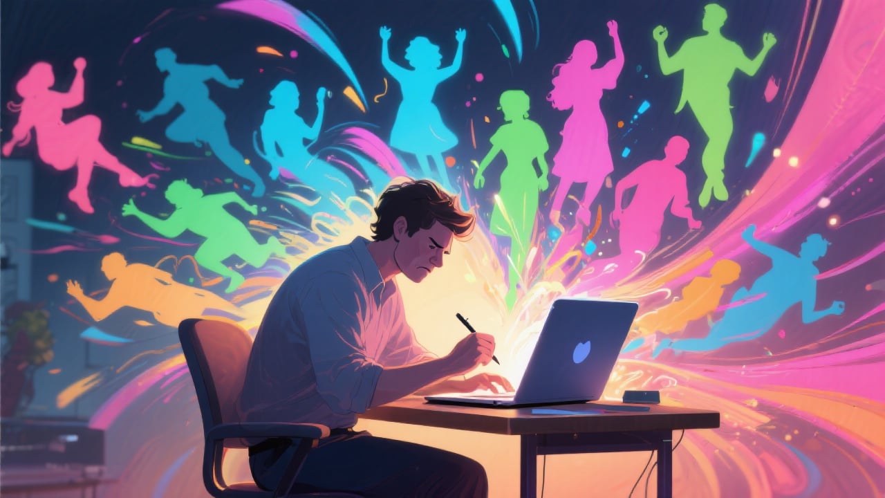 Overcome Writer's Block - Feature illustration