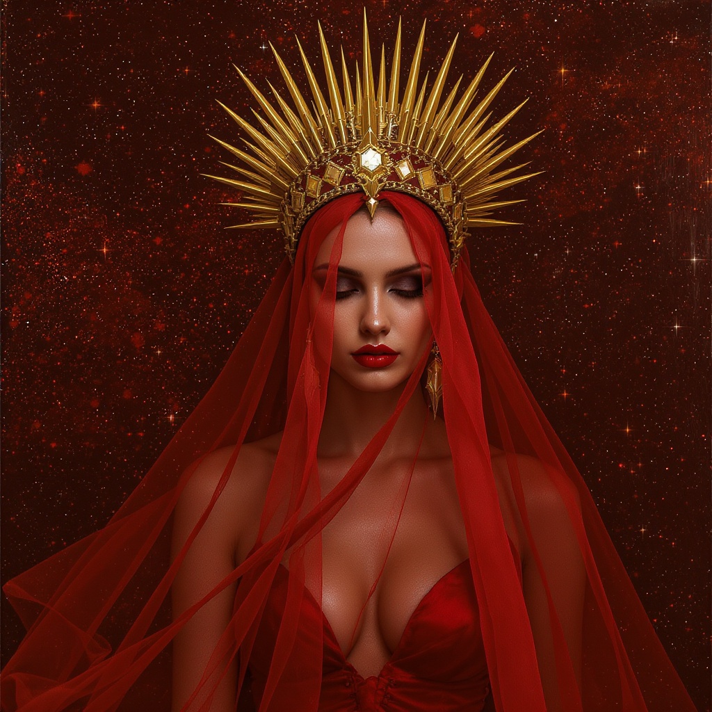 Lady Face Hidden Art