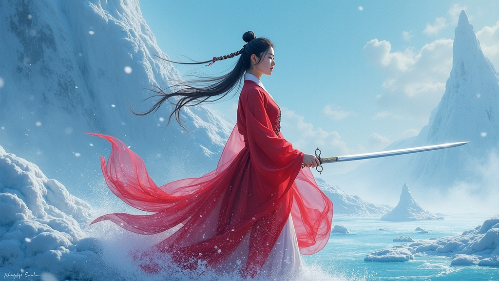 Painting Korean Female Artwork