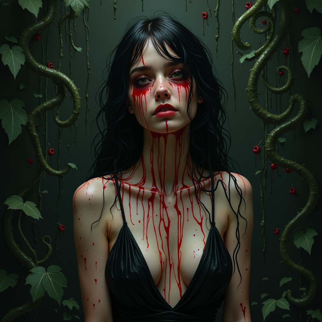 Woman Dress Stands Artwork