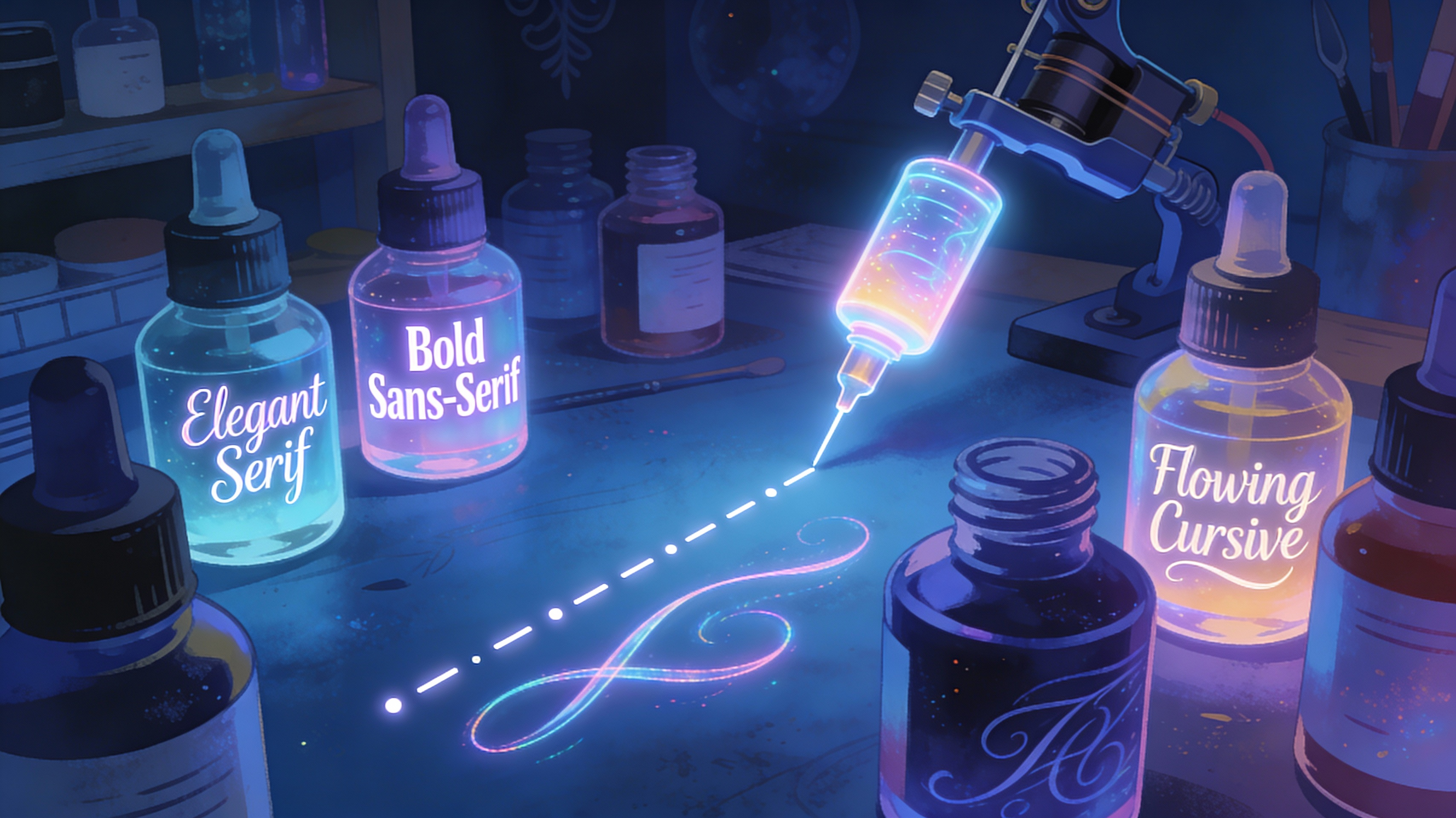 50+ Font Variations for Ultimate Customization - Feature illustration