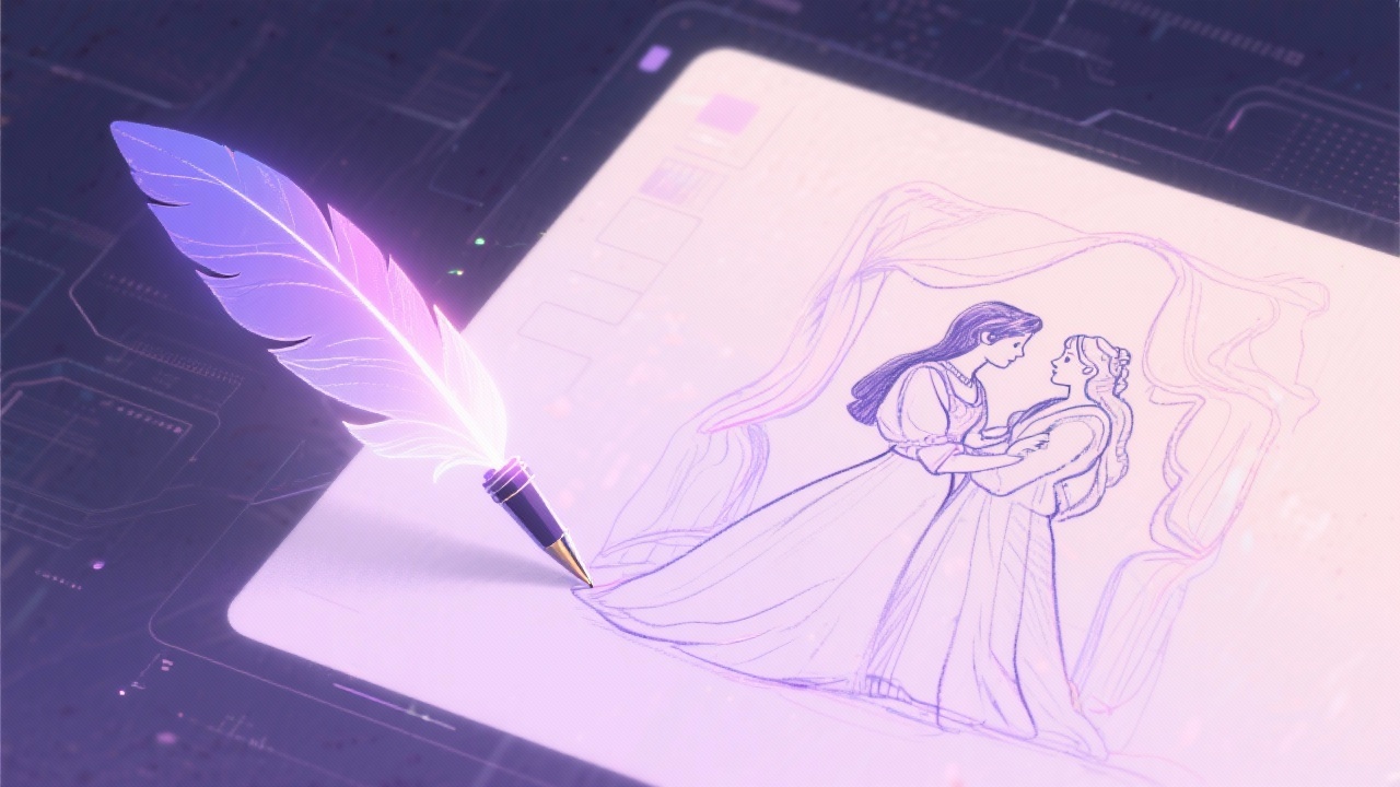 Simplified Art Creation - Feature illustration