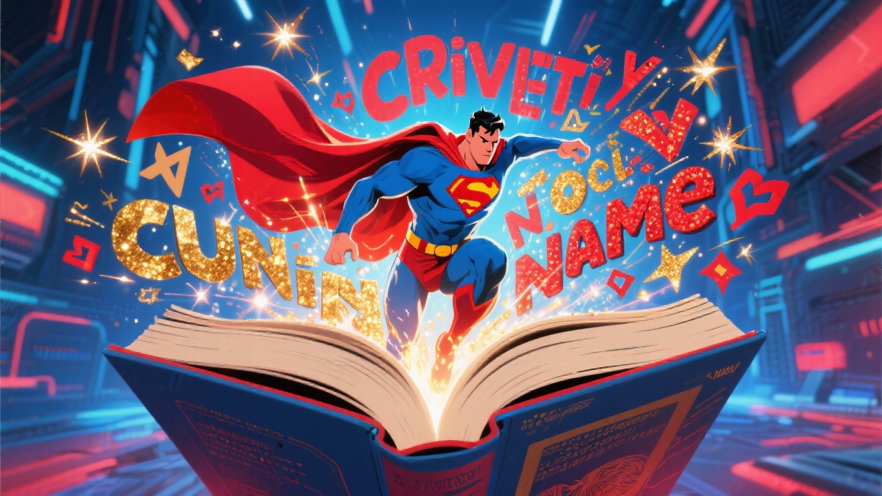 Get Unique and Catchy Names - Feature illustration