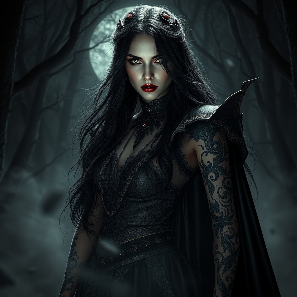 Generated Female Strigoi