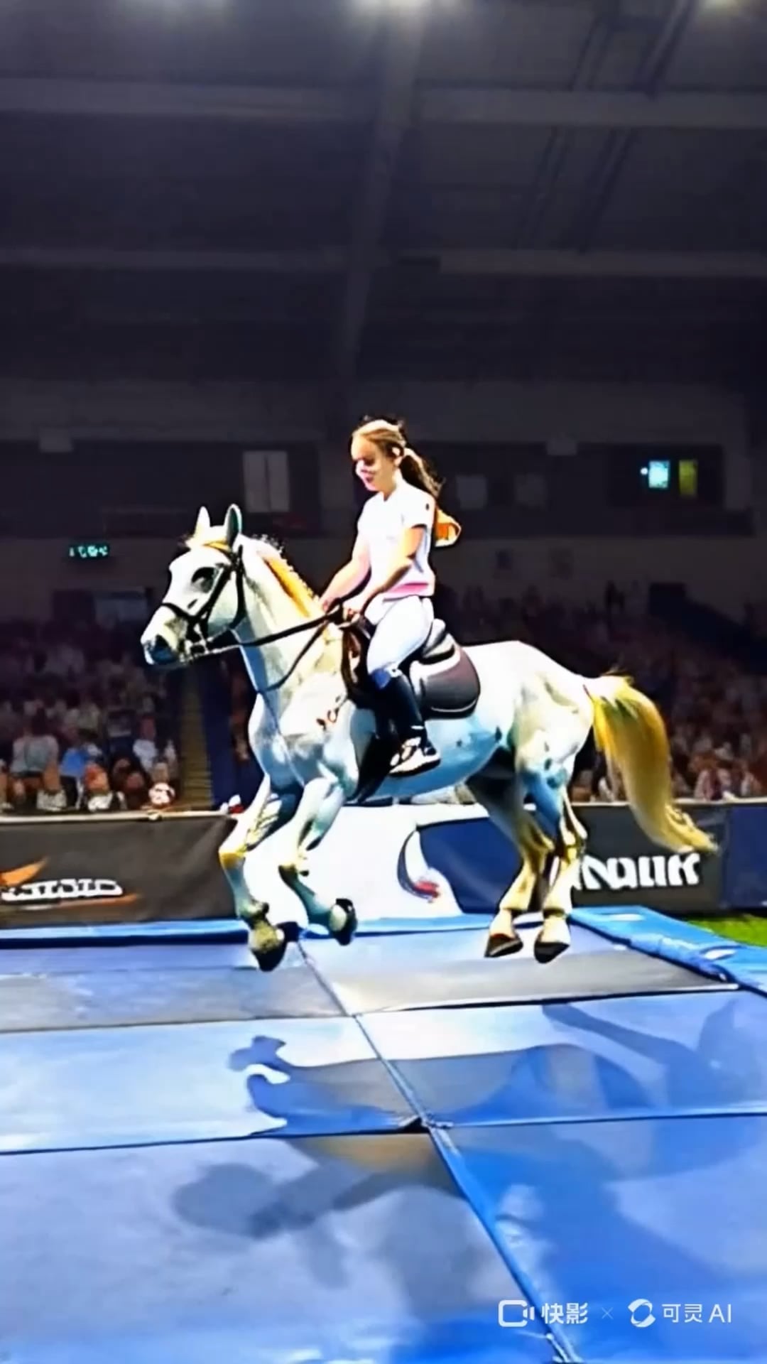 Equestrian High Jump Competition