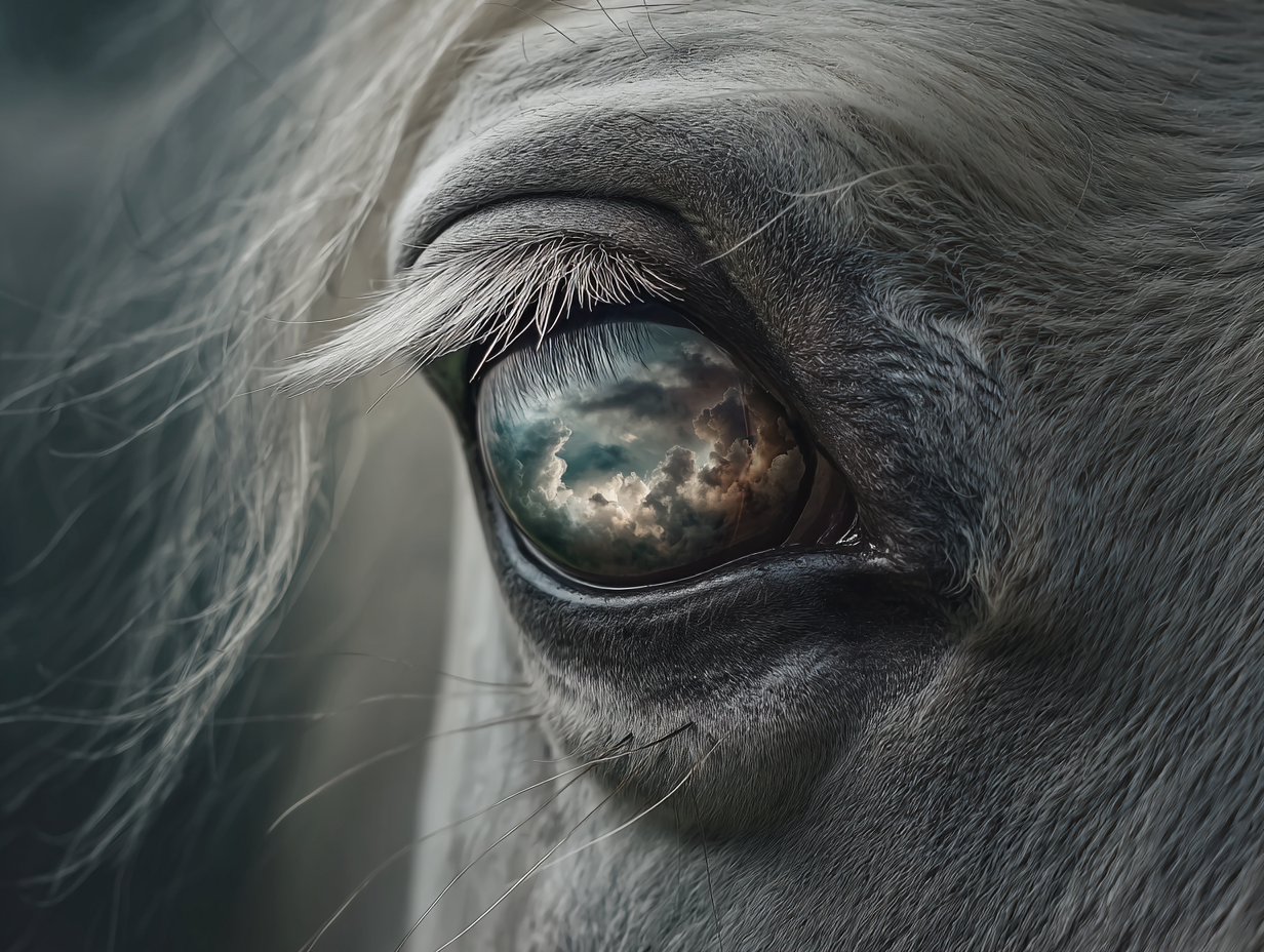 Horse eye video