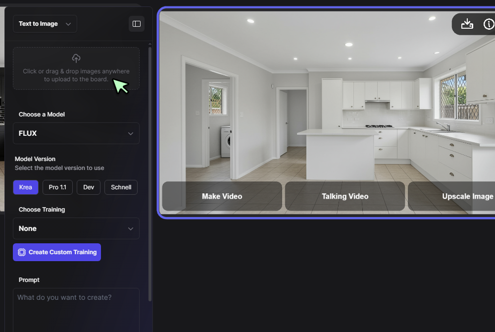 Step 1: Start from photo or text